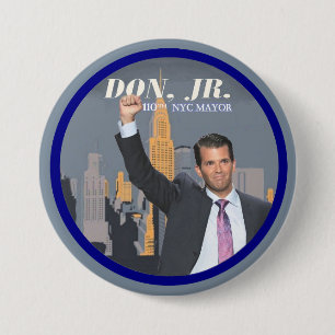 Donald Trump, Junior für NYC Bürgermeister 2017 Button