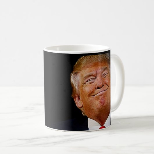 DONALD TRUMP KAFFEETASSE (VorderseiteRechts)