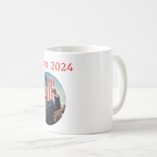 Donald Trump Kaffeetasse (VorderseiteRechts)