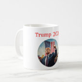 Donald Trump Kaffeetasse (Vorderseite Links)