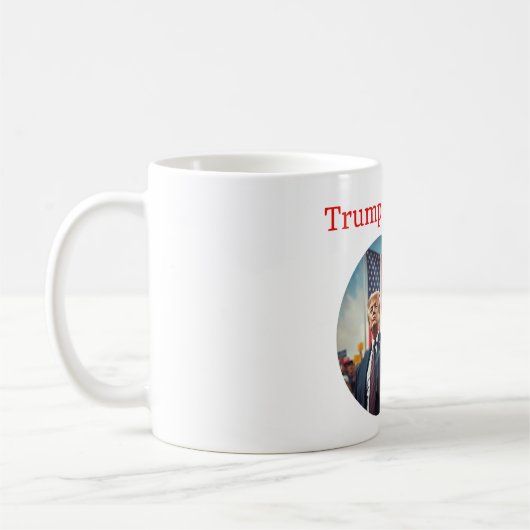 Donald Trump Kaffeetasse (Links)