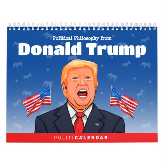 Donald Trump-Kalender für politische Humor Kalender (Titelbild)