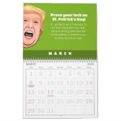 Donald Trump-Kalender für politische Humor Kalender (Mär 2026)