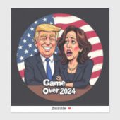 Donald Trump Kamala harris Aufkleber (Blatt)