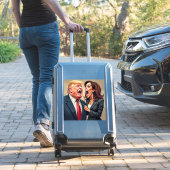 Donald Trump Kamala harris Aufkleber (Koffer Insitu)