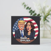 Donald Trump Kamala harris Einladung (Stehend Vorderseite)