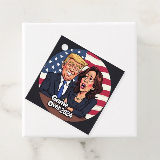 Donald Trump Kamala harris Geschenkanhänger (Beispiel)