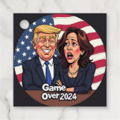 Donald Trump Kamala harris Geschenkanhänger (Vorderseite)