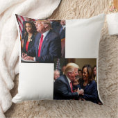 Donald Trump Kamala harris Kissen (Decke)