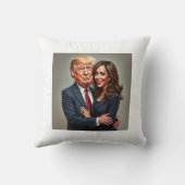 Donald Trump Kamala harris Kissen (Rückseite)