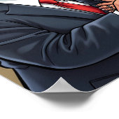 Donald Trump Kamala harris Poster (Ecke)