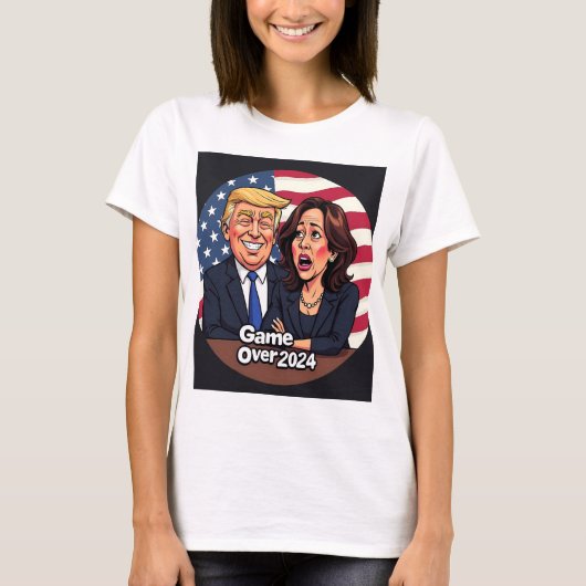Donald Trump Kamala harris T-Shirt (Vorderseite)
