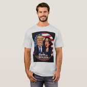 Donald Trump Kamala harris T-Shirt (Vorne ganz)
