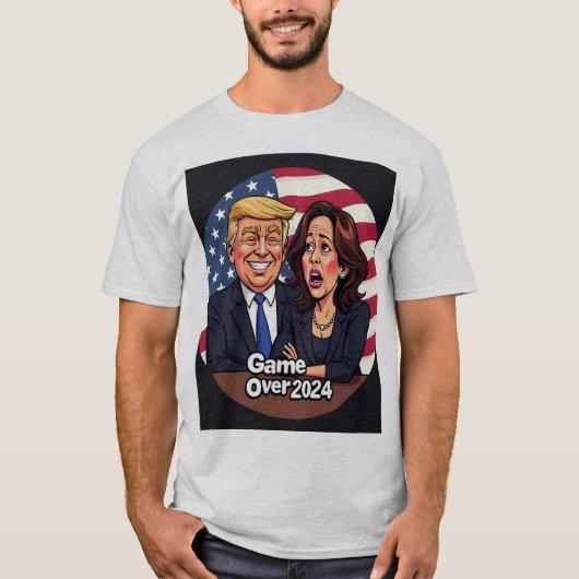 Donald Trump Kamala harris T-Shirt (Vorderseite)