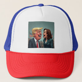 Donald Trump Kamala harris Truckerkappe
