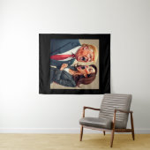 Donald Trump Kamala harris Wandteppich (Beispiel (Horizontal))