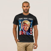 DONALD TRUMP, KAMPF, KAMPF, BEKÄMPFUNG 2024 T - SH T-Shirt (Vorne ganz)