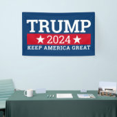 Donald Trump KANN DAS JAHR VERÄNDERN, Amerika groß Banner (Messeveranstaltung)