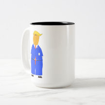 Donald Trump kann es in seinen Knochen fühlen Tass