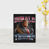 Donald Trump Karte (Gelbe Blume)