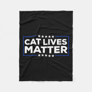 Donald Trump katzen Funny Political Meme 2024 Fleecedecke