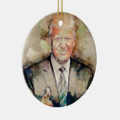 Donald Trump Keramikornament (Rechts)