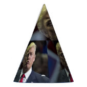 DONALD TRUMP KISS BIRTHDAY PARTY HATT PARTYHÜTCHEN (Links)