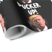 DONALD TRUMP KISS FUNNY GESCHENKPAPIER (Rolleneckpunkt)