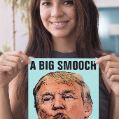 DONALD TRUMP KISS GEBURTSTAG Grußkarten Karte