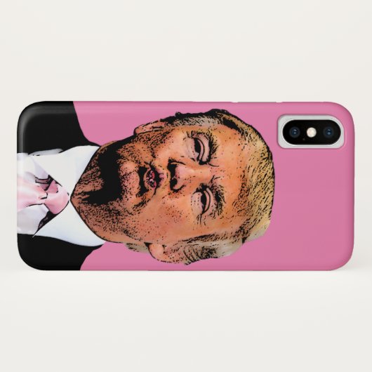 DONALD TRUMP KISS IPHONE-FALL Case-Mate iPhone HÜLLE (Rückseite (Horizontal))