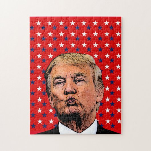 DONALD TRUMP KISS JIGSAW PUZZLE (Vertikal)
