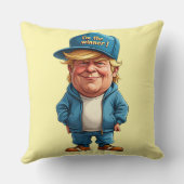 Donald Trump Kissen (Rückseite)