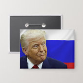 Donald-Trump-Knopf Button (Vorderseite/Rückseite)