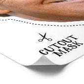 Donald Trump-Kostümmaske Poster (Ecke)