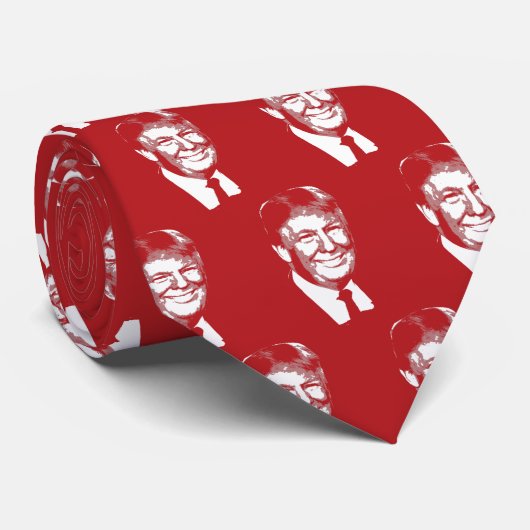 DONALD TRUMP KRAWATTE (Gerollt)