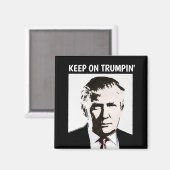 DONALD TRUMP KÜHLSCHRANKMAGNETE, Funny Magnet (Vorderseite/Rückseite)
