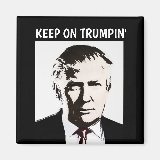 DONALD TRUMP KÜHLSCHRANKMAGNETE, Funny Magnet (Vorne)