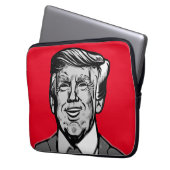 DONALD TRUMP LAPTOPSCHUTZHÜLLE (Vorderseite Links)