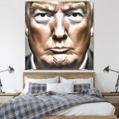 Donald Trump Leinwand (Insitu (Schlafzimmer))