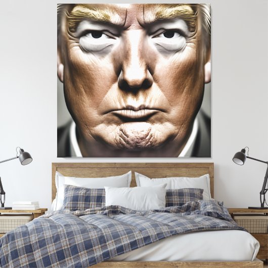Donald Trump Leinwand (Insitu (Schlafzimmer))