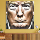 Donald Trump Leinwand (Insitu (Wohnzimmer))