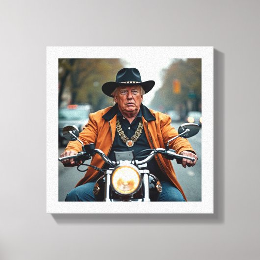 Donald Trump Leinwanddruck (Vorderseite)