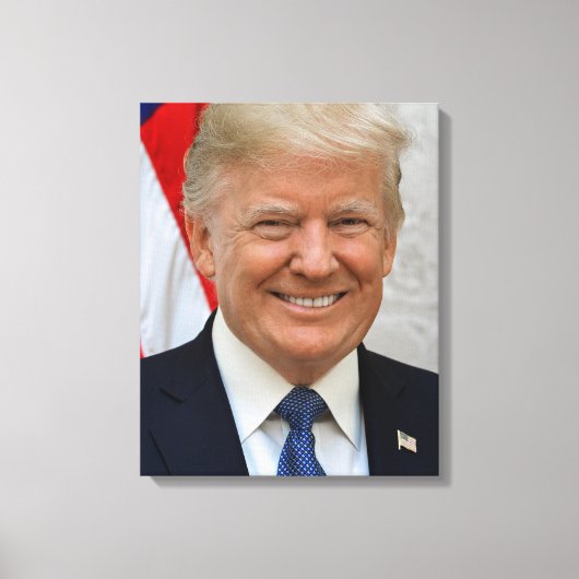 Donald Trump Leinwanddruck (Vorderseite)