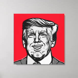 DONALD TRUMP LEINWANDDRUCK