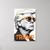 Donald Trump Leinwanddruck (Vorderseite)