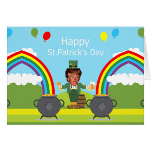 Donald Trump leprechaun