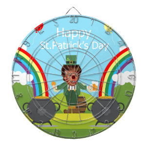 Donald Trump leprechaun Dartscheibe