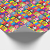 DONALD TRUMP lustiger POP ART WRAPPING PAPIER Geschenkpapier (Ecke)