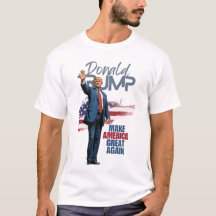 Donald Trump macht Amerika wieder groß im Shirt