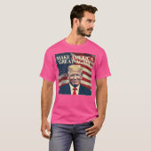 Donald Trump macht Amerika wieder groß Patriotic D T-Shirt (Vorne ganz)